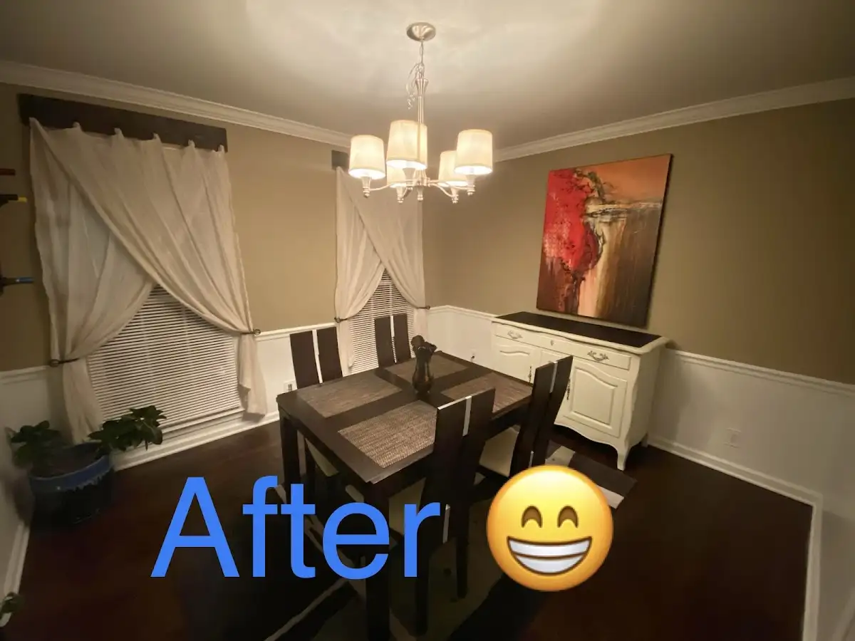 Professional dining room restoration after water damage in Newman